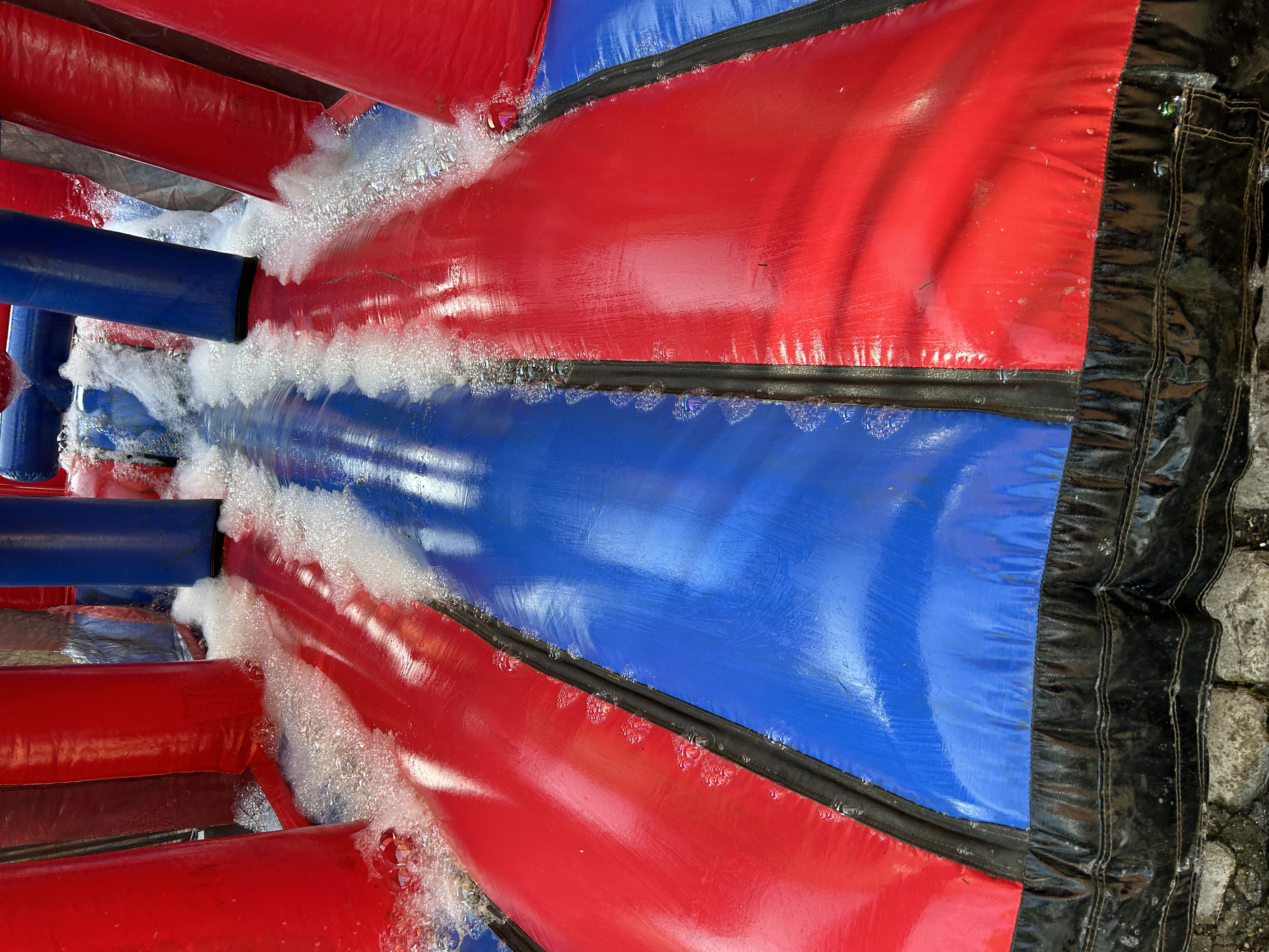 keeping our assault course clean at Beyond Bounce HQ